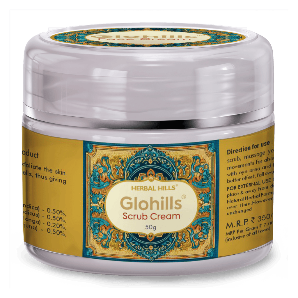 Herbal Hills Glohills Scrub Cream | Grocsy