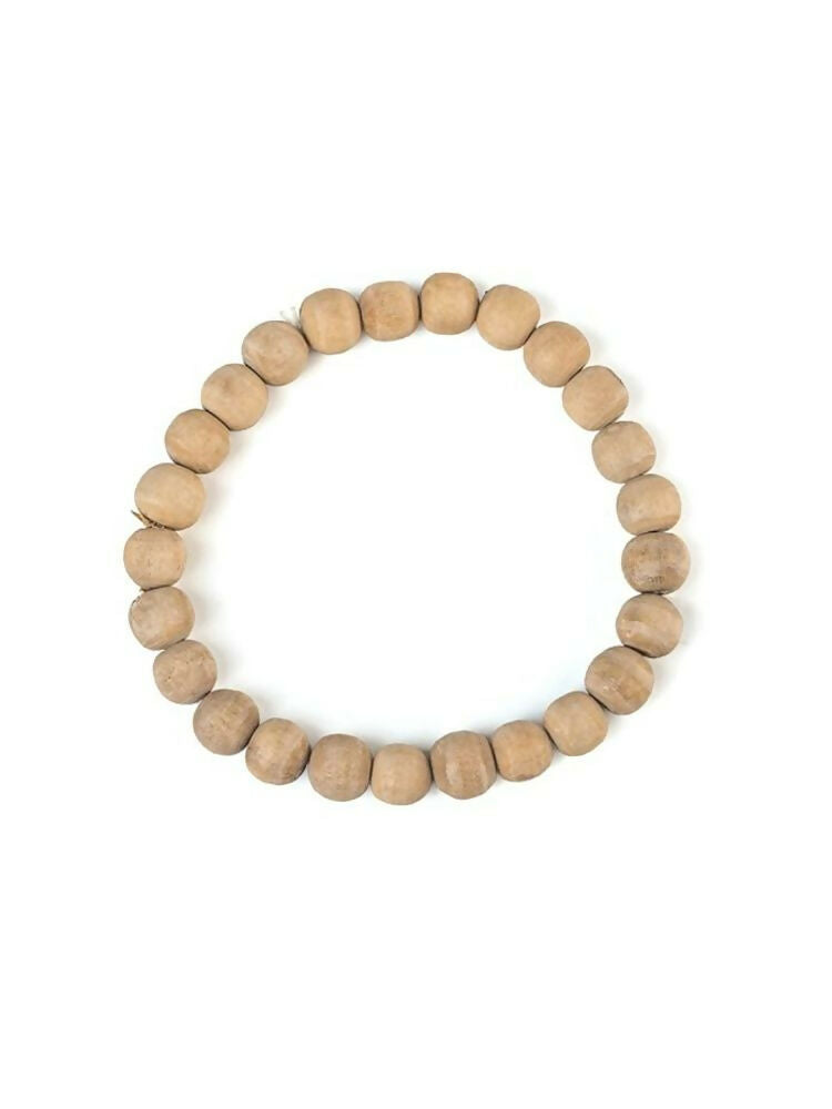 NVR Natural Religious Tulsi Stretchable Bracelet