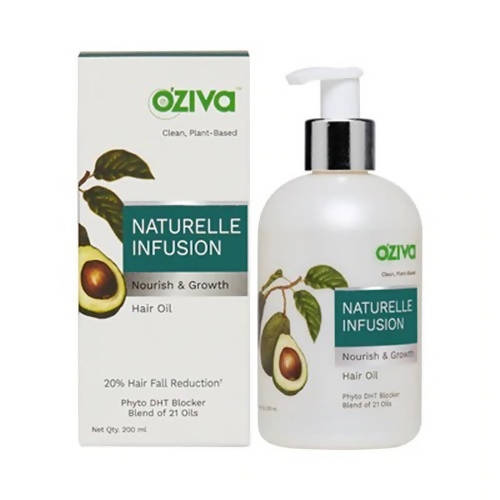 OZiva Naturelle Infusion Nourish & Growth Hair Oil | Grocsy