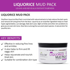 Oxyglow Herbals Liquorice Mud Pack | Grocsy