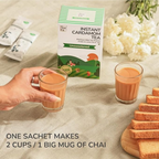TeaFit Premium NO SUGAR Instant Cardamom Tea Premix | Grocsy