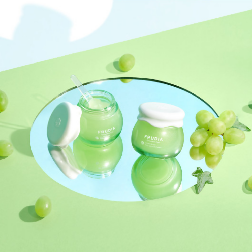 Frudia Green Grape Pore Control Cream with Vegan Collagen | Grocsy