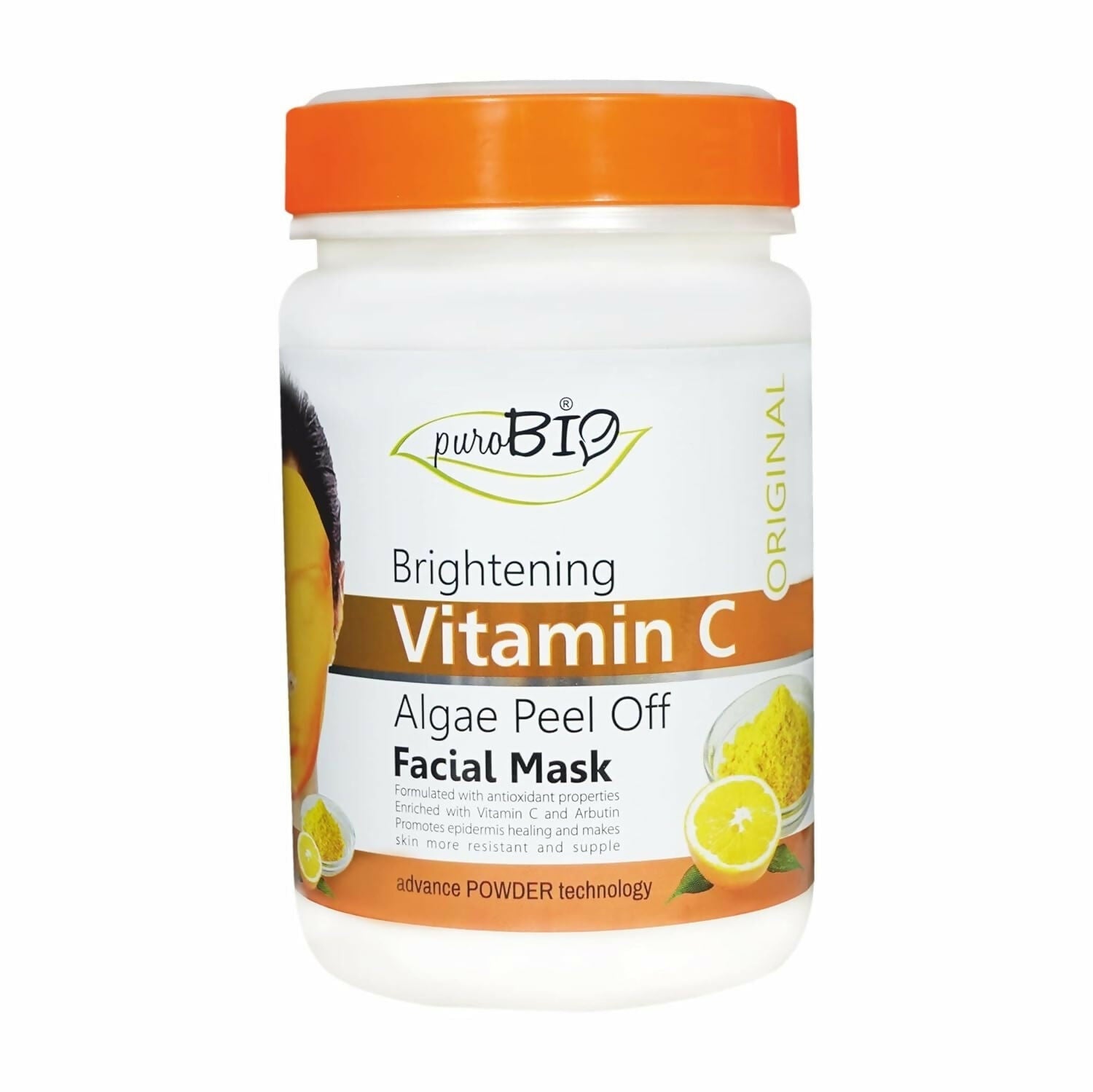 Purobio Algae Peel off Face Mask Brightening Vitamin C Facial Mask | Grocsy