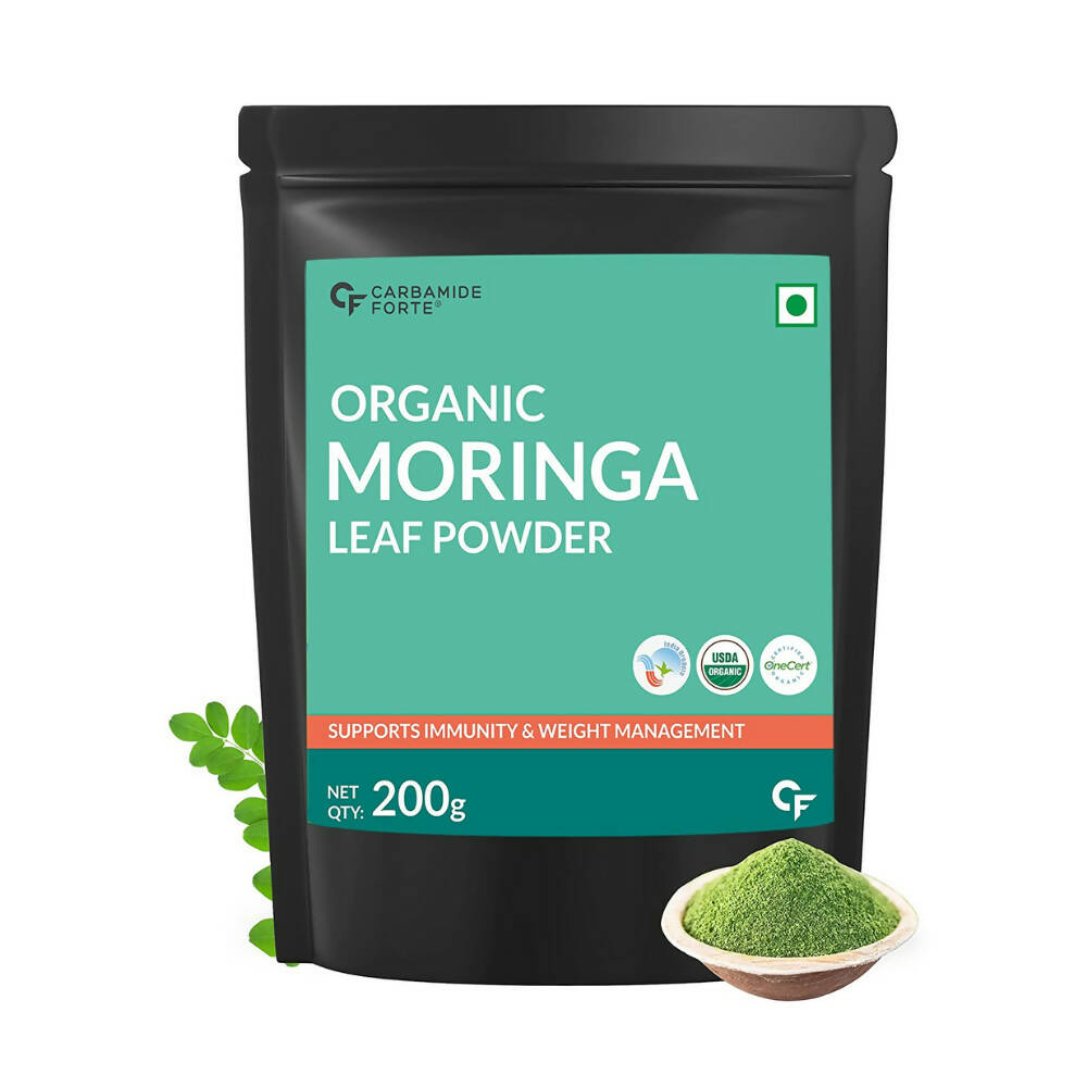 Carbamide Forte Organic Moringa Leaf Powder | Grocsy