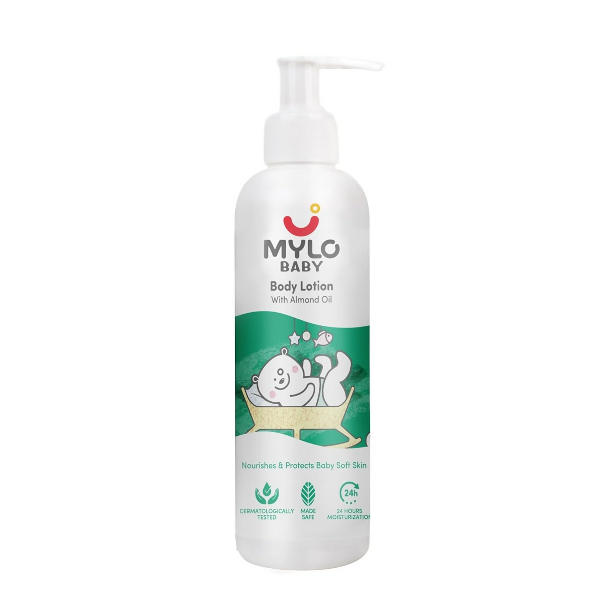 Mylo Baby Lotion Long Lasting 24 Hours Moisturization Soothes Dryness | Grocsy