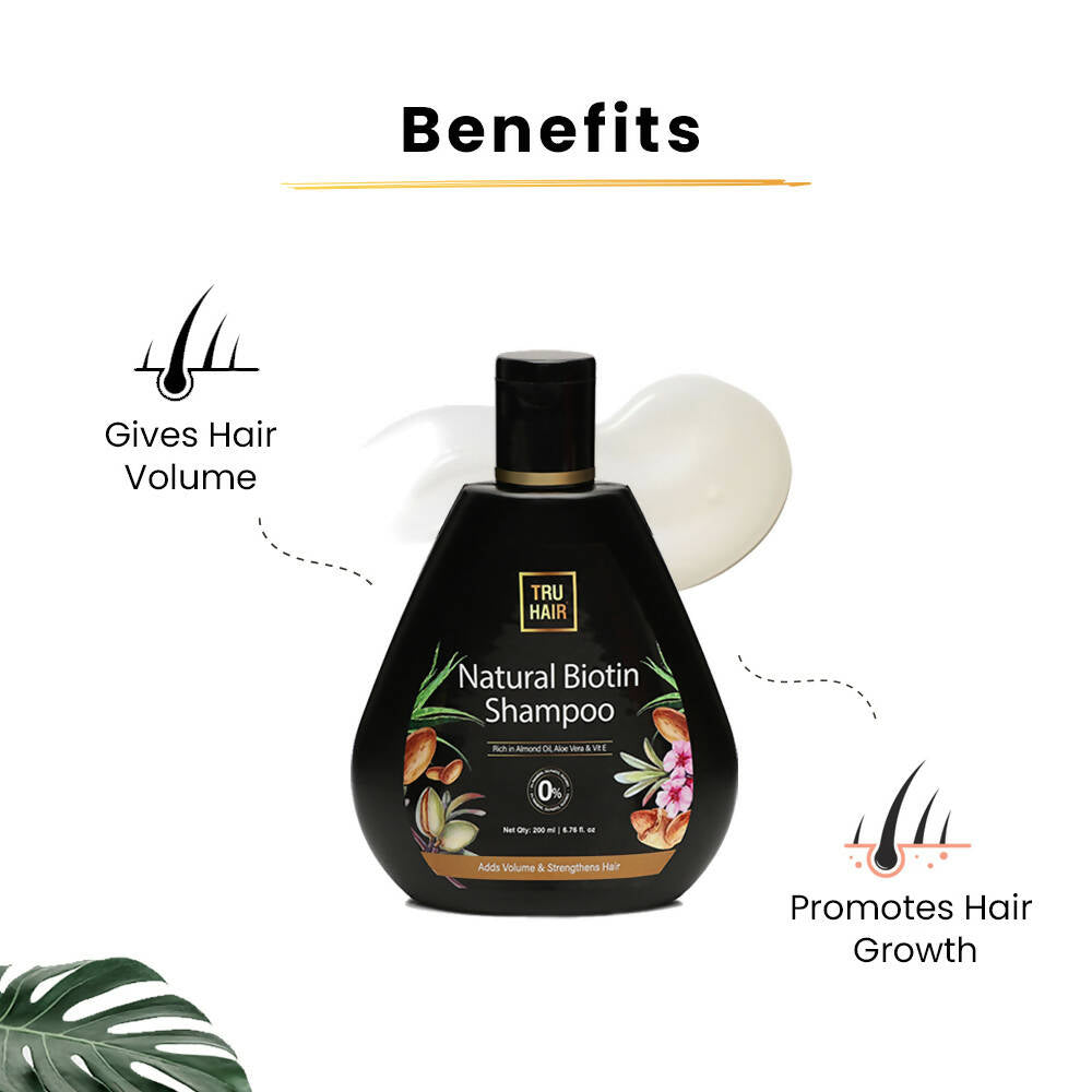 Tru Hair & Skin Biotin Shampoo | Grocsy