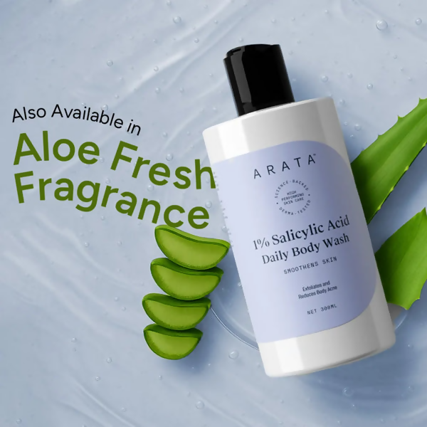 Arata 1% Salicylic Acid Body Wash | Grocsy