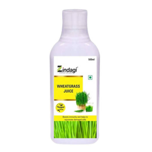 Zindagi Wheatgrass Juice (Sugar Free) | Grocsy