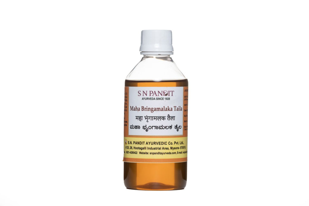 S N Pandit Ayurveda Maha Bringamalaka Taila - Limited Time Offer - S N Pandit Ayurvedic