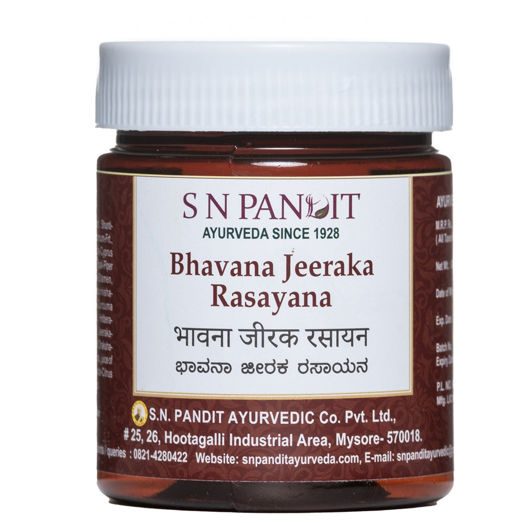 S N Pandit Ayurveda Bhavana Jeeraka Rasayana | Grocsy