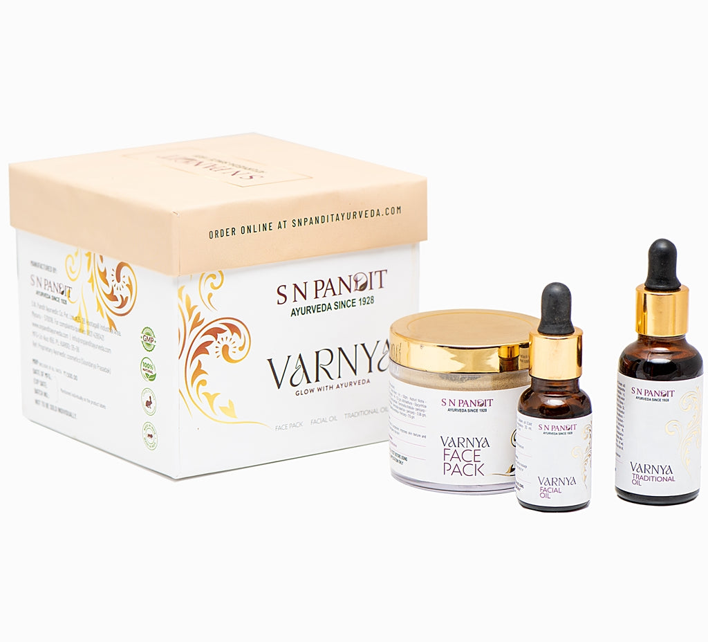 S N Pandit Ayurveda Varnya Combo Pack | Grocsy