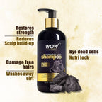 Wow Skin Science Activated Charcoal & Keratin Shampoo | Grocsy