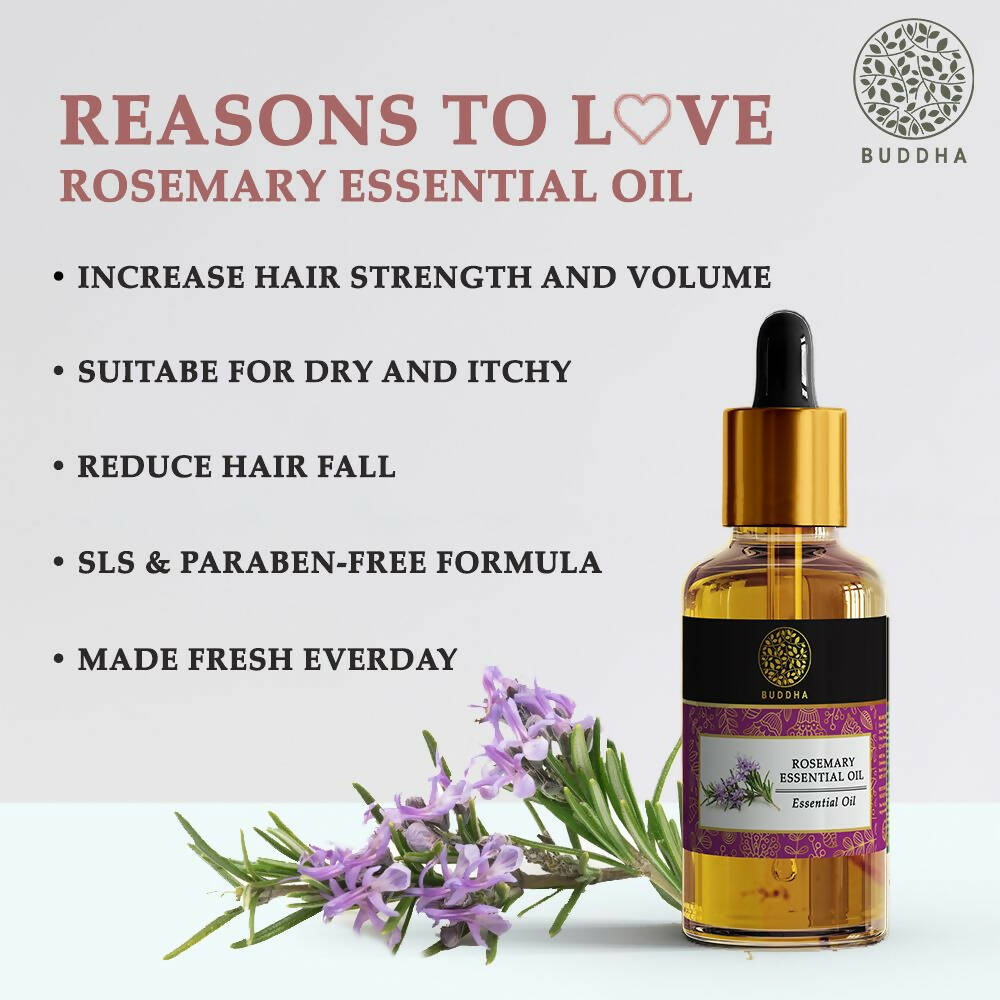 Buddha Natural Rosemary Essential Oil | Grocsy