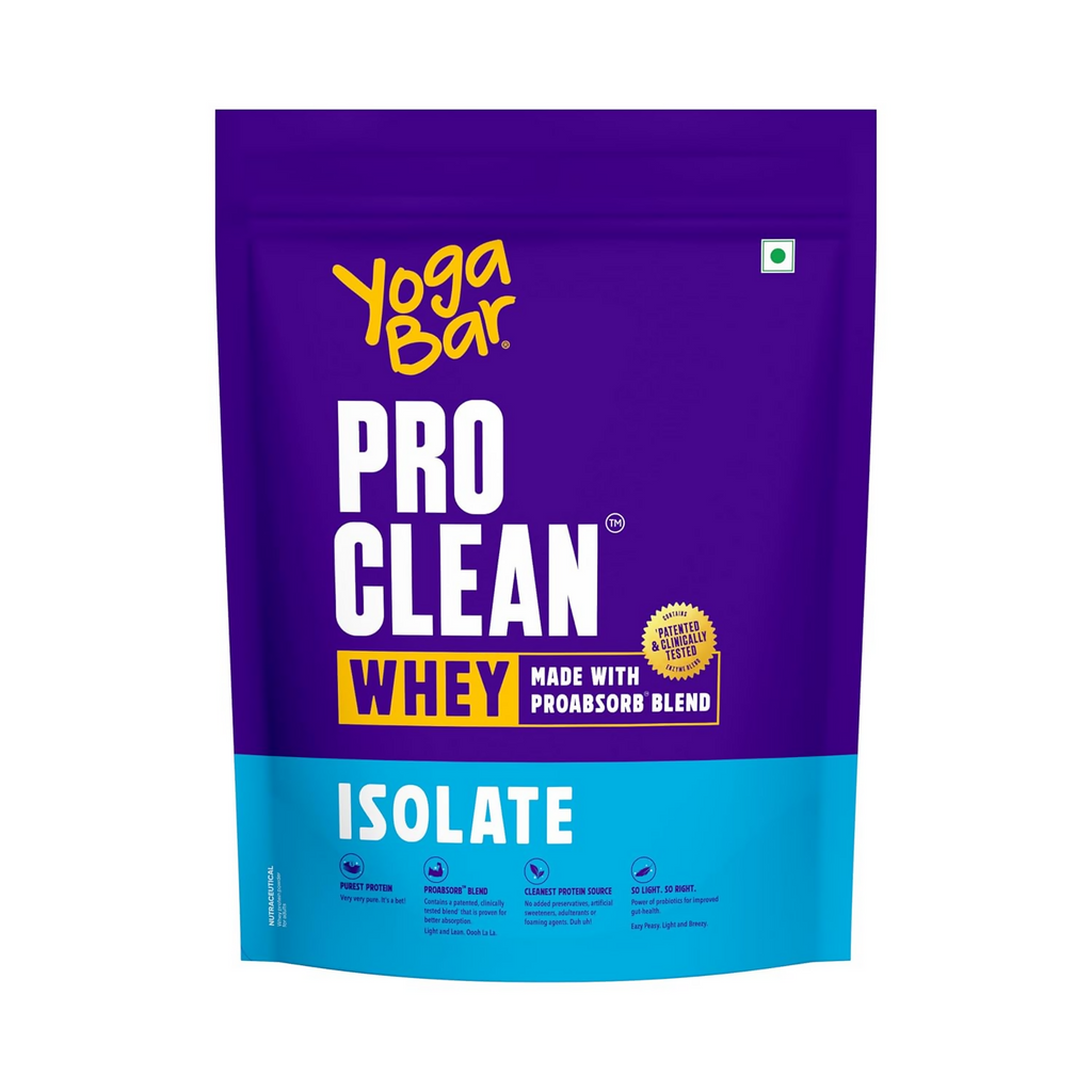 Yoga Bar Pro Clean Whey Protein Isolate Powder | Grocsy