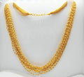 Gold-Polished Layered Necklace | Grocsy