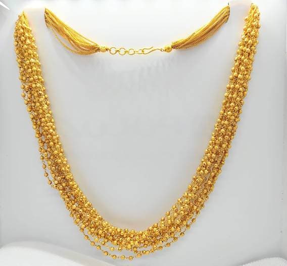 Gold-Polished Layered Necklace | Grocsy