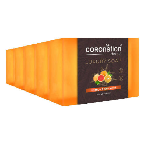 Coronation Herbal Orange & Grapefruit Luxury Soap | Grocsy
