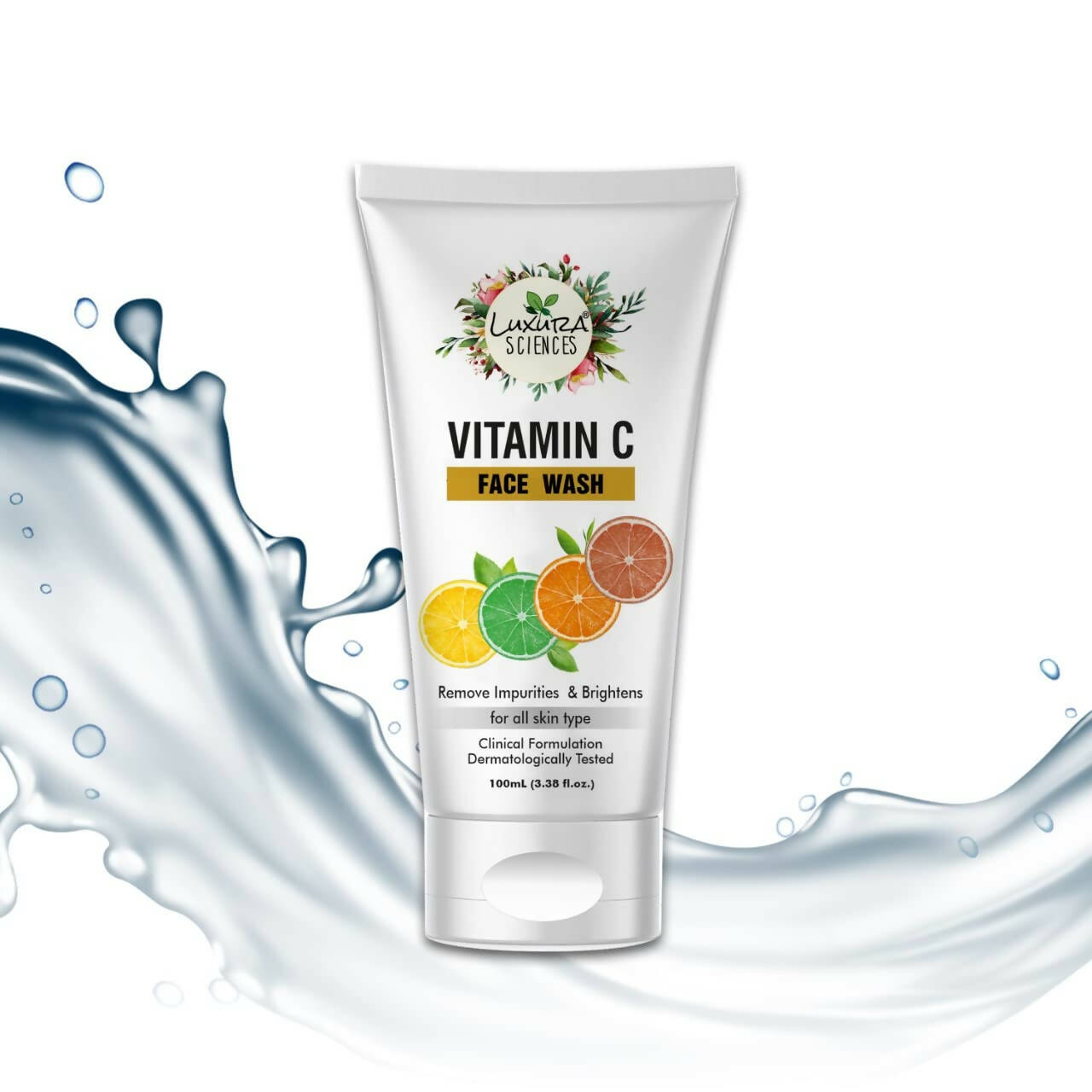 Luxura Sciences Vitamin C Face Wash | Grocsy
