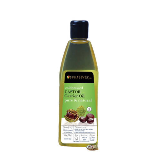 Soulflower Coldpressed Castor Carrier Oil Pure & Natural | Grocsy