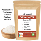 Urbaano Herbal Niacinamide Powder (Vitamin B3) For Making DIY Lotion, Cream, Serum & Skin Care | Grocsy