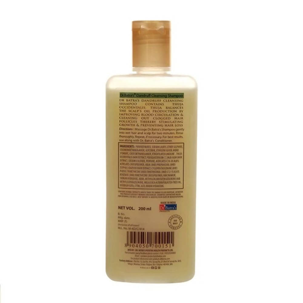 Dr. Batra's Dandruff Cleansing Shampoo Enriched With Thuja | Grocsy