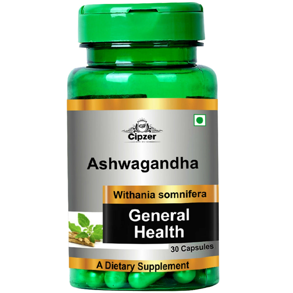 Cipzer Ashwagandha Capsules | Grocsy