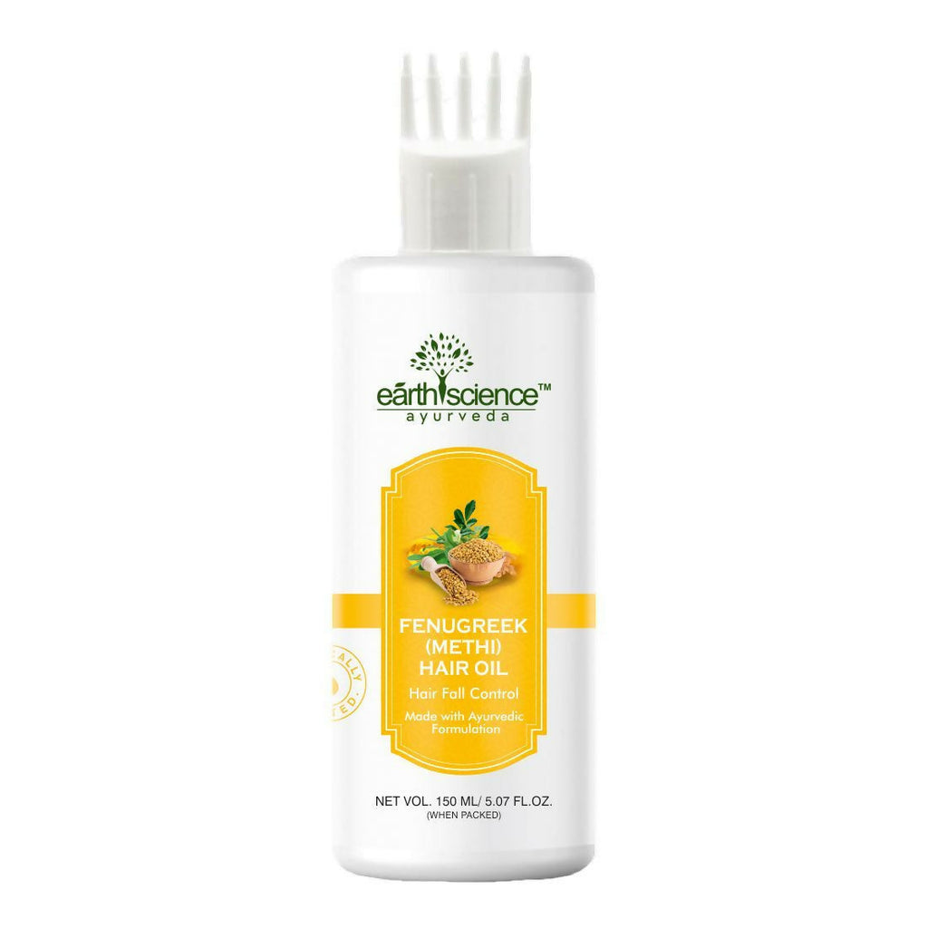 Earth Science Ayurveda Fenugreek Hair Oil | Grocsy