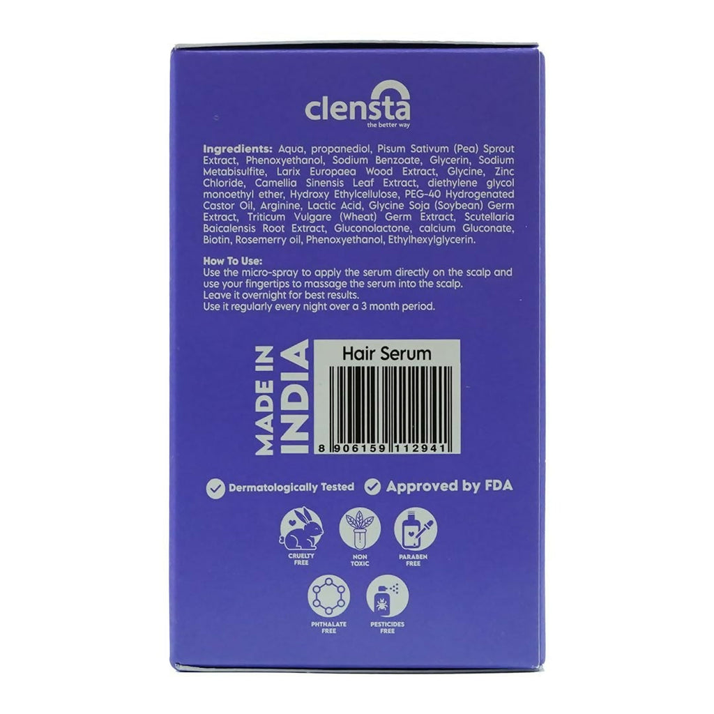 Clensta Rosemary Redensyl Hair Growth Serum | Grocsy