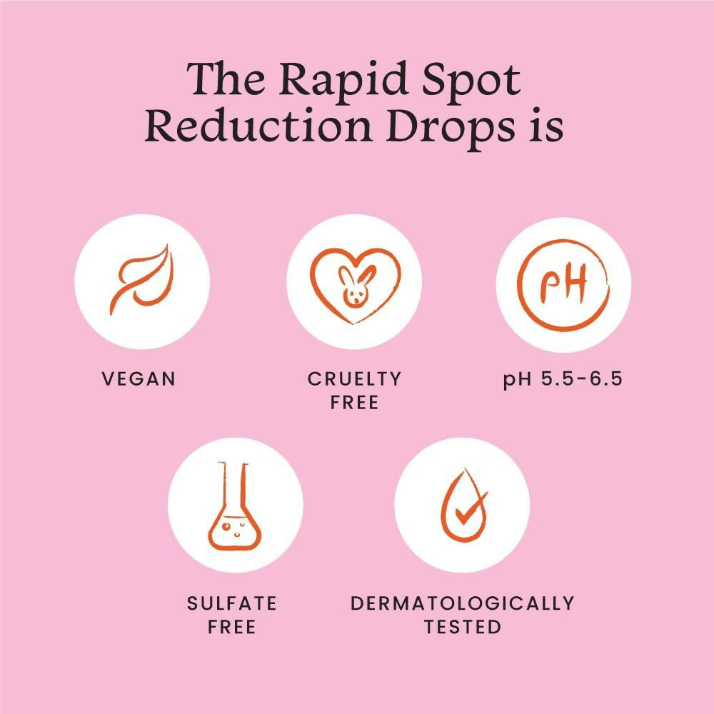 Foxtale Milky Way Rapid Spot Reduction Drops with 3% Tranexamic Acid Serum & Niacinamide - Reduces Marks and Hyperpigmentation, Evens Out Skin Tone | Grocsy