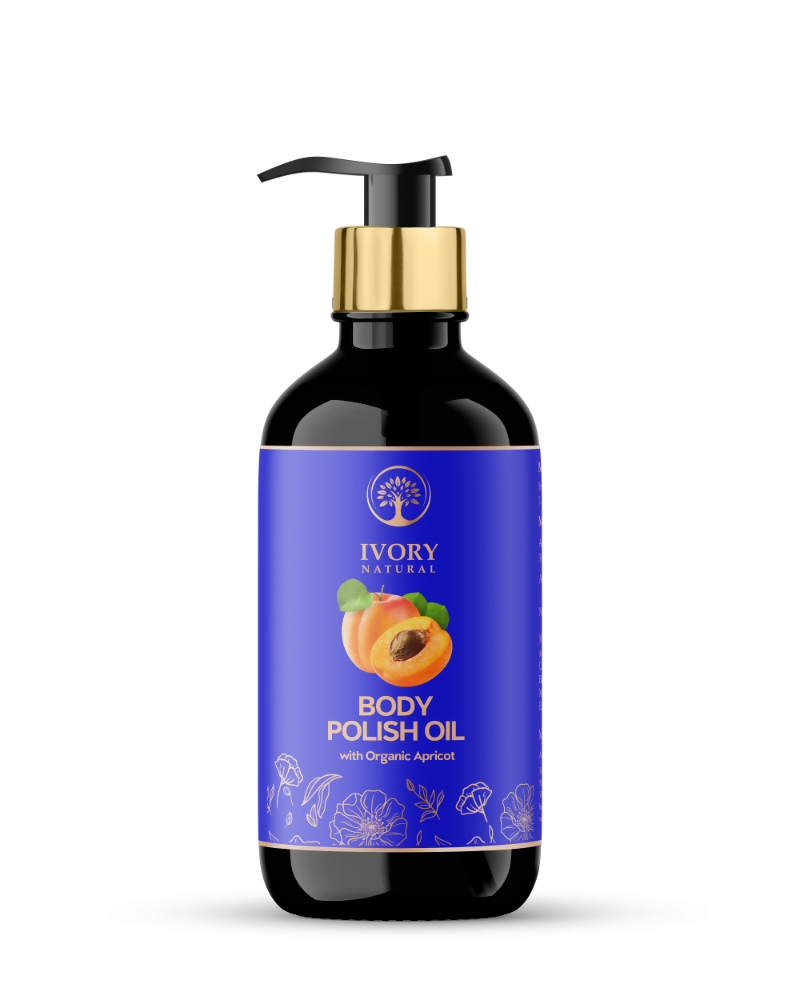 Ivory Natural Body Polish Oil For Exfoliate, Hydrate, & Renew For Radiant Results | Grocsy