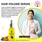 Ivory Natural Hair Volume Serum For Hair Thinning And Healthier Growth | Grocsy