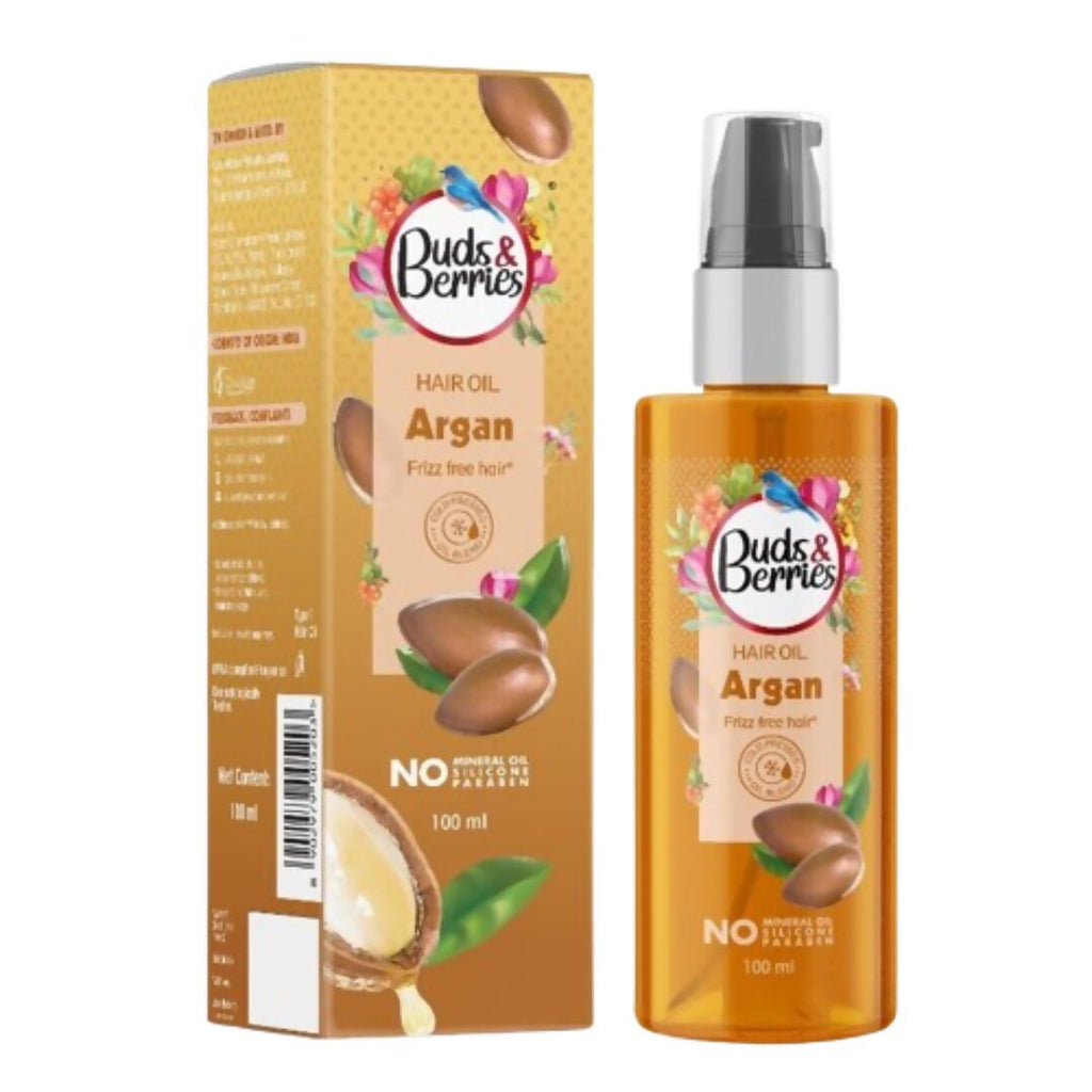 Buds & Berries Argan Hair Oil | Grocsy