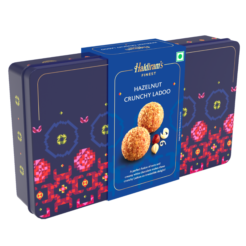 Haldiram's Hazelnut Crunchy Ladoo | Grocsy