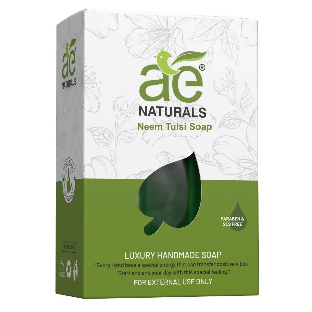 Ae Naturals Handmade Neem Tulsi Soap | Grocsy