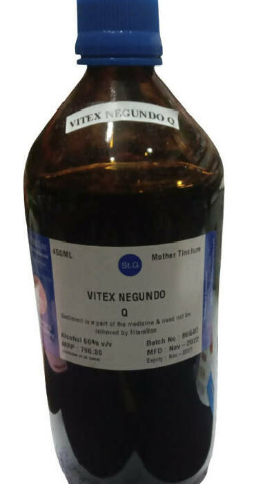St. George's Homeopathy Vitex Negundo Mother Tincture Q | Grocsy