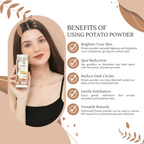 Herbtoniq Face Pack Powders - Tomato, Potato and Beetroot Powder | Grocsy