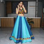 Lehenga Mart Navratri Lehenga Choli - MultiColor | Grocsy