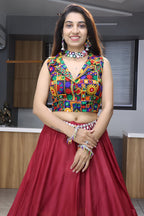 Lehenga Mart Navratri Lehenga Choli - MultiColor | Grocsy