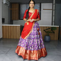 Lehenga Mart Designer Bollywood Style Wedding Lehenga Choli - Purple | Grocsy