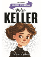 Dreamland Publications Helen Keller Icons of Inspiration Illustrated Biography For Kids | Grocsy