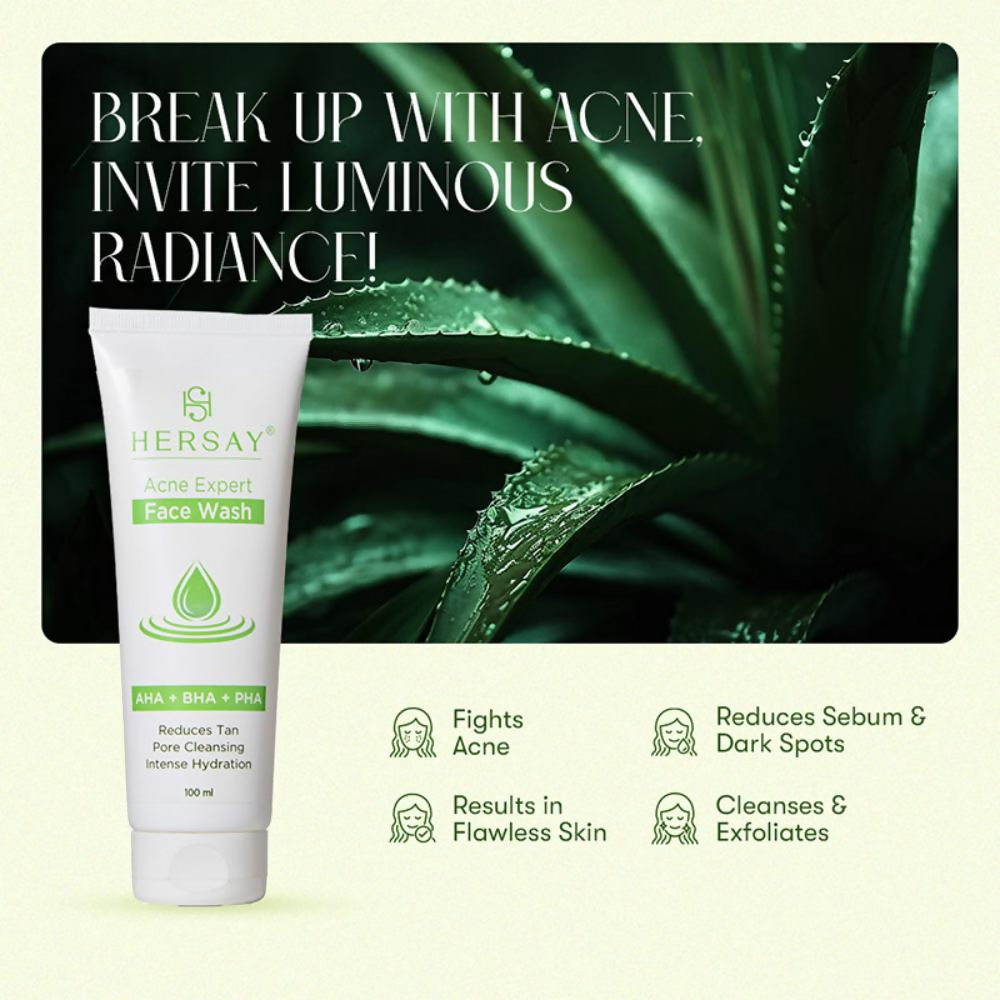 Hersay Acne Expert Face Wash | Grocsy