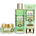 Oriental Botanics Australian Tea Tree Anti Acne Day And Night Care Combo | Grocsy