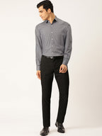Jainish Grey Men's Cotton Printed Formal Shirts ( SF 716Grey ) | Grocsy