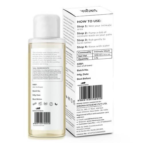 Sirona Natural Intimate Wash | Grocsy