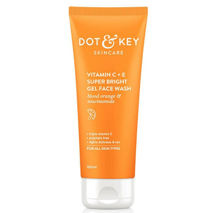 Dot & Key Vitamin C+E Super Bright Gel Face Wash | Grocsy