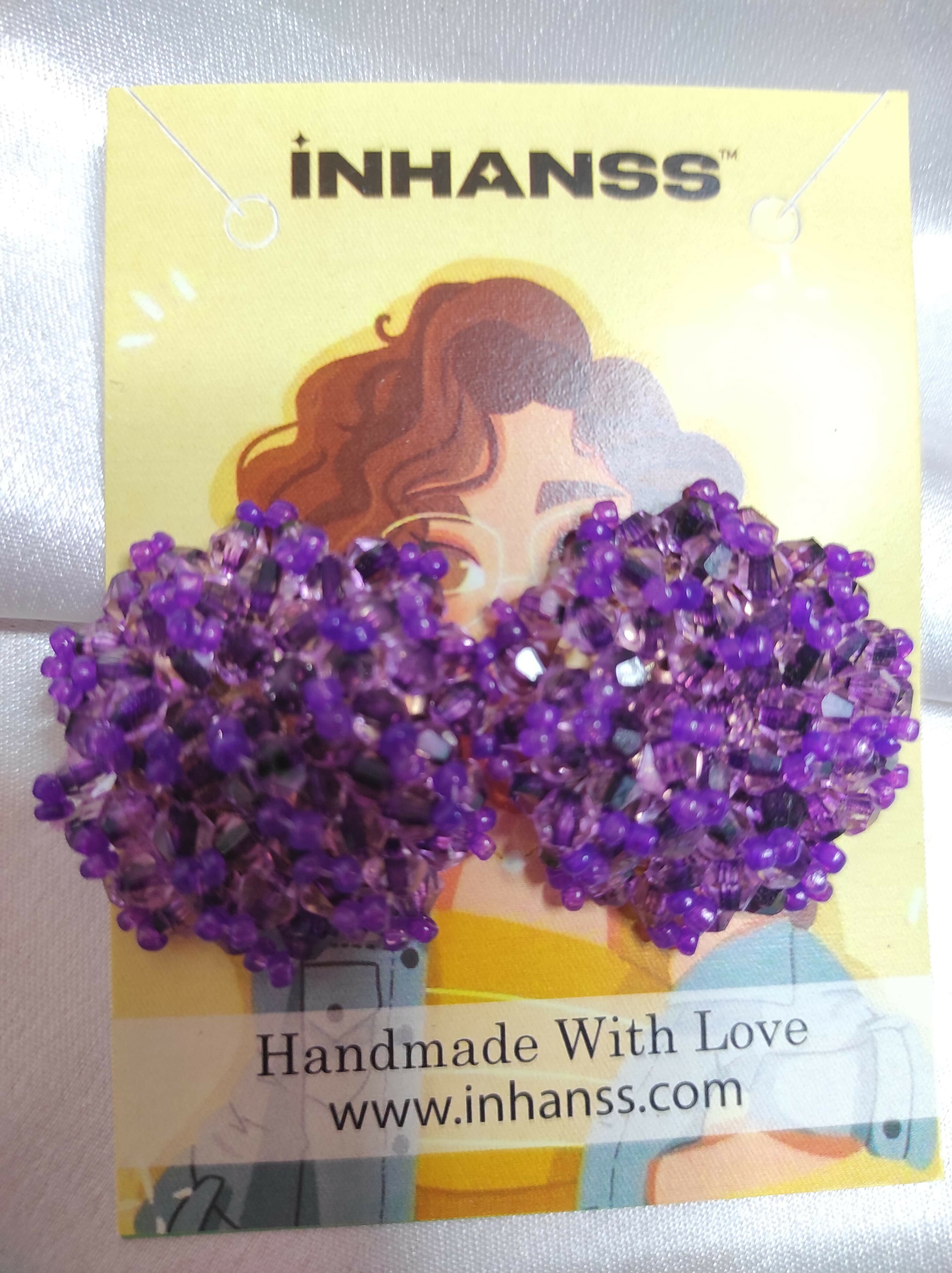 Inhanns Premium Everyday Studs - Purple | Grocsy