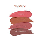 Gush Beauty X Palak Tiwari - Super Stack- Dark Nude 4-In-1 - Liquid Lipstick | Grocsy