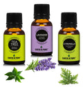 Earth N Pure Essential Oils (Tea Tree, Citronella & Lavender) Combo | Grocsy