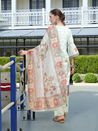Joban Fashion Pista Position Digital Print With Position Foil Kurta Set | Grocsy