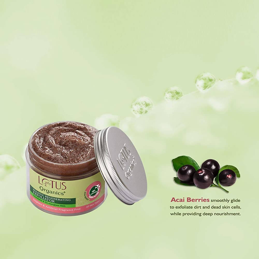 Lotus Organics+ Holistic Regenerating Exfoliator | Grocsy